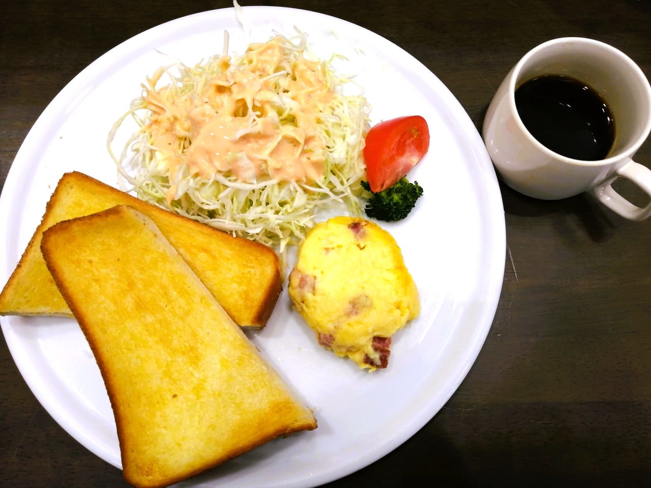 2022年5月「道の駅 津かわげ」の「津のものキッチン」モーニング