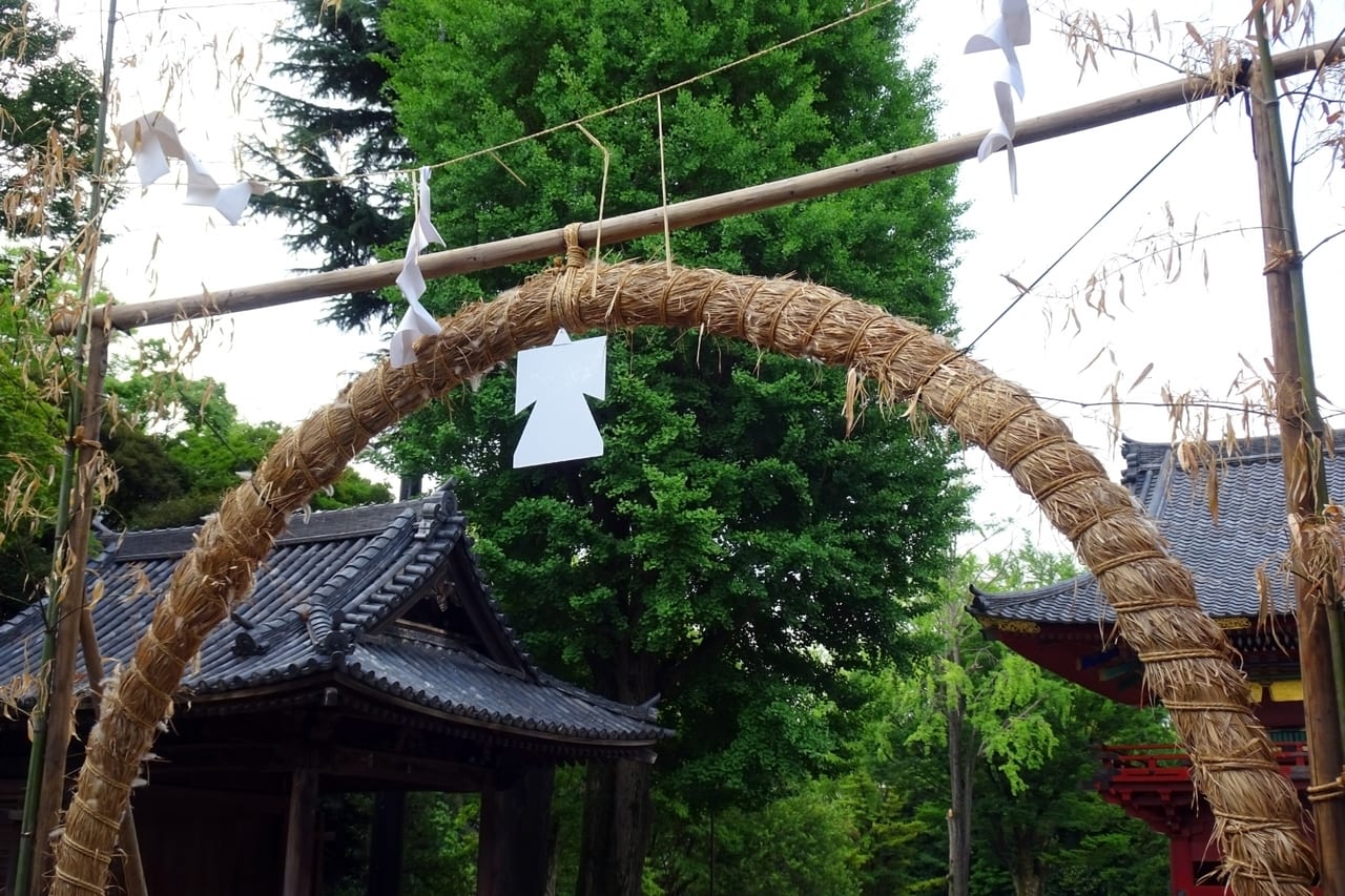 2023年6月30日開催「香良洲神社」の「茅の輪くぐり」