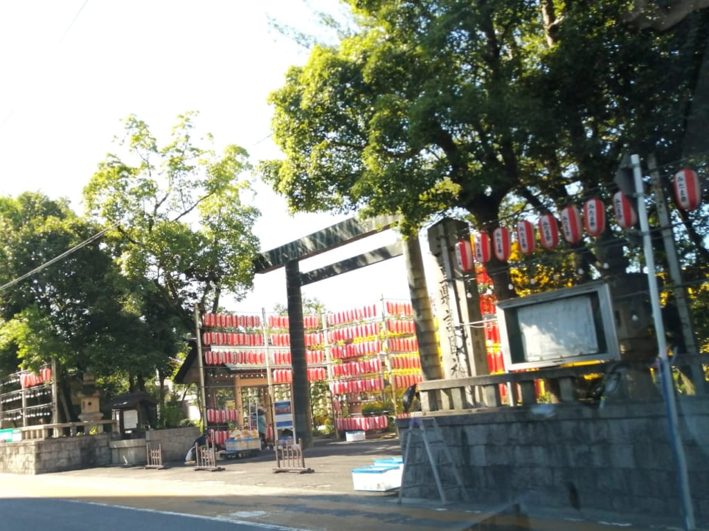 2023年8月「三重県護国神社」の夏祭り